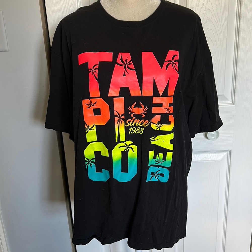 Tampico Beach Black Short Sleeve Tee